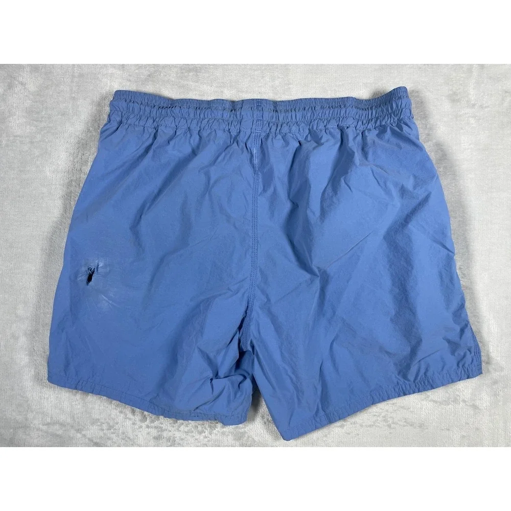 Oakley Swim Trunks Men Medium Blue Board Shorts Mesh Lined Beach Surf Logo